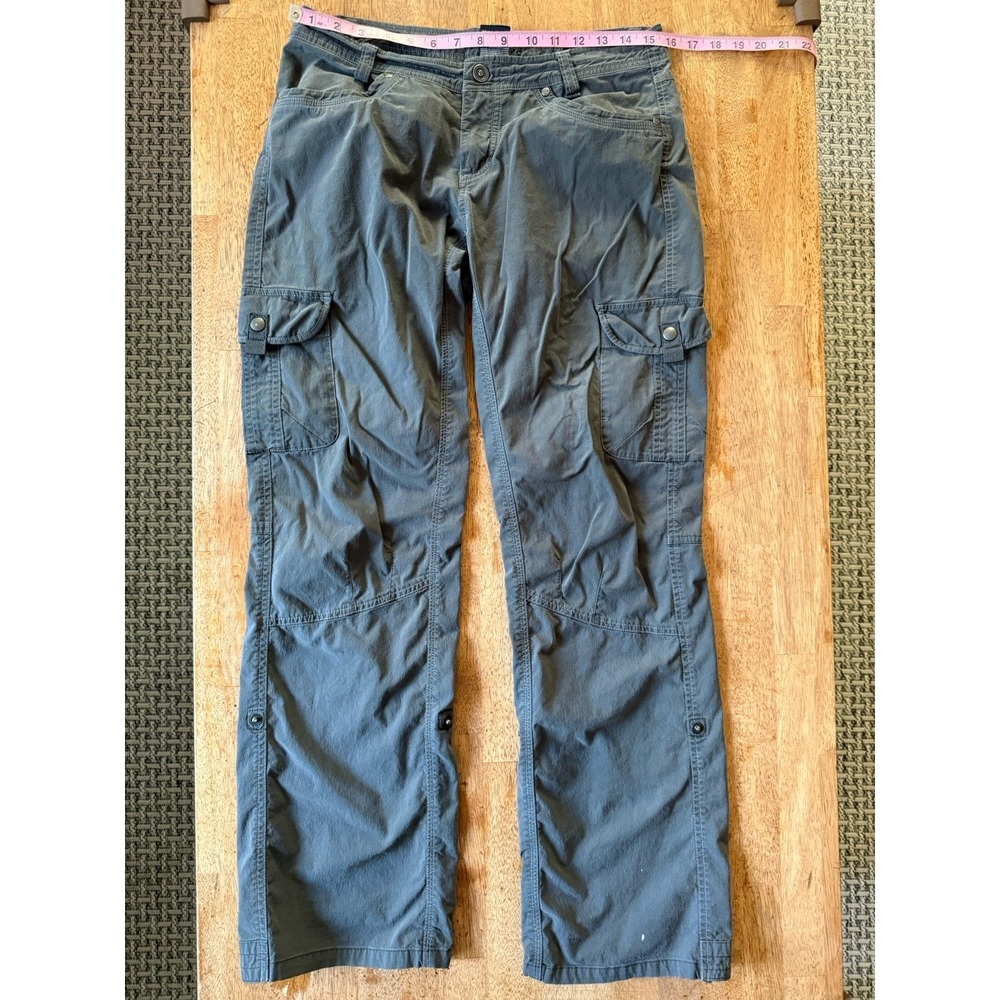 Women's Kuhl Roll UpHiking Pants Size 8 Gray‎ Hiking Outdoor